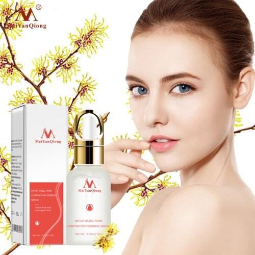 Witch Hazel Pore Reducing Essence Firming Skin Deep Moisturizing Increases Skin Elasticity Brightening Skin Facial Repair 10ml