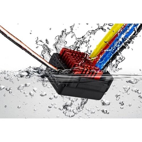 Hobbywing QuicRun WP-860 / WP 860 WP-880 80A Dual Brushed Waterproof ESC Speed Controller For 1/8 RC Car