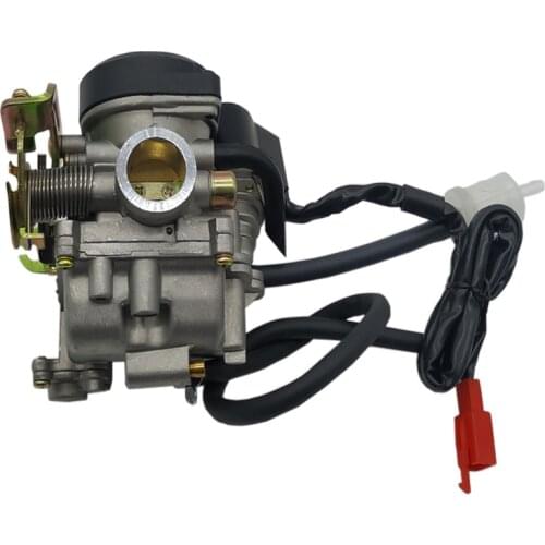 PD18J 18mm Big Bore Carb CVK Motorcycle Carburetor for Chinese GY6 50cc 60cc 80cc 100cc 139QMB 139QMA Scooter Moped ATV Go-Kart