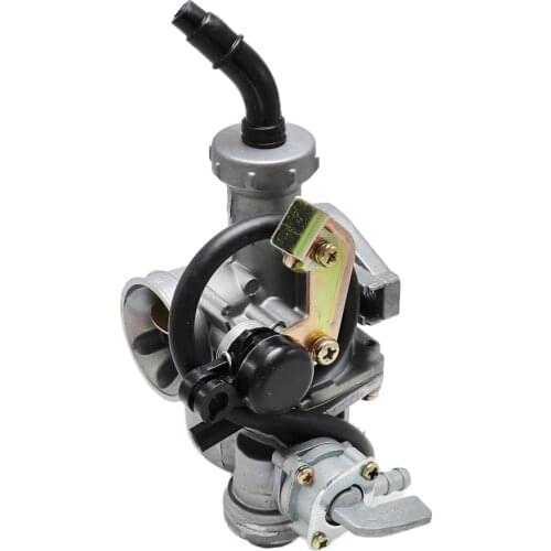 Motorcycle Carburetor PZ20 Hand Cable Chock Carb with Oil switch For 50cc-125cc Dirt Bike