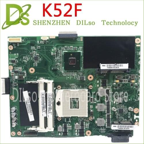 KEFU K52F For ASUS K52F X52F A50F K52 Mainboard REV2.2 Motherboard For ASUS K52F Motherboard integrated
