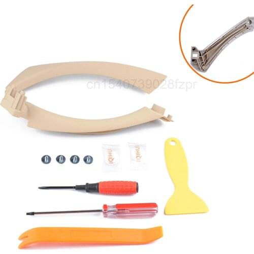 Best Selling Right Door Inner Handle It Is Suitable For BMW 3 Series Door Armrest Yellow + Kit