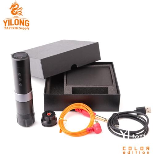 Yi Long Rechargeable Pen Machine S10 Imported Motor Rotary Professional Tattoo Gun For Tattooing
