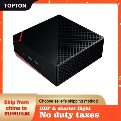 Mini PC Portable AMD Ryzen 5 4500U 2*DDR4 2*LAN NVMe SSD Desktop Computer Type-C 3x4K@60Hz Win10 AX WiFi6&BT5.1 Gaming PC