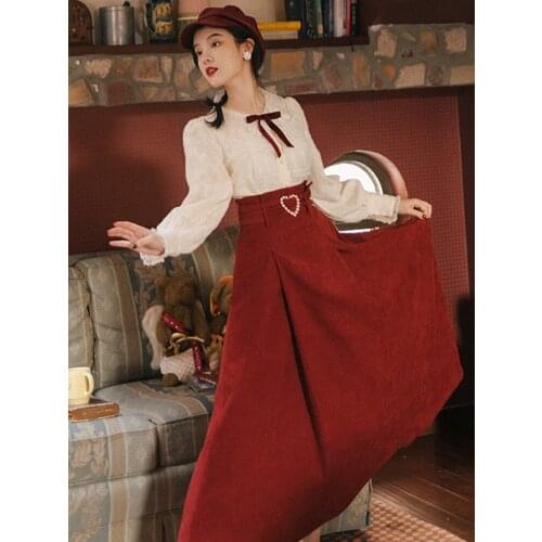 2021 new fashion womens clothing Full Single Breasted O-Neck Two-piece suit