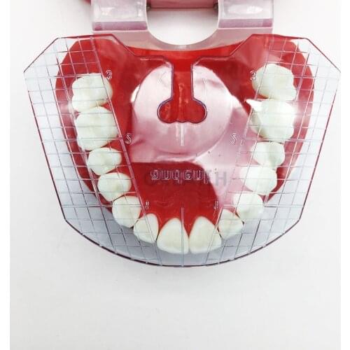 1pcs dental lab dental guide plate teeth arrangement on denture work