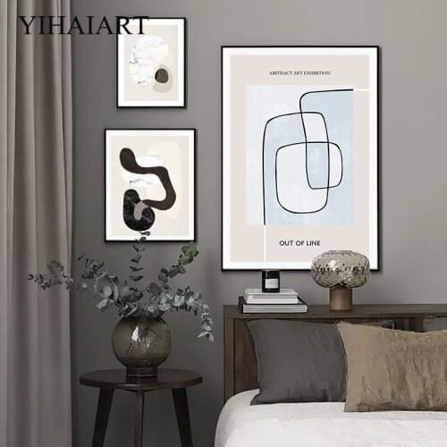 Geometry Graphics Abstrct Art Canvas Poster Retro Minimalist Print Simplicity Wall Painting Decorative Picture Modern Home Decor