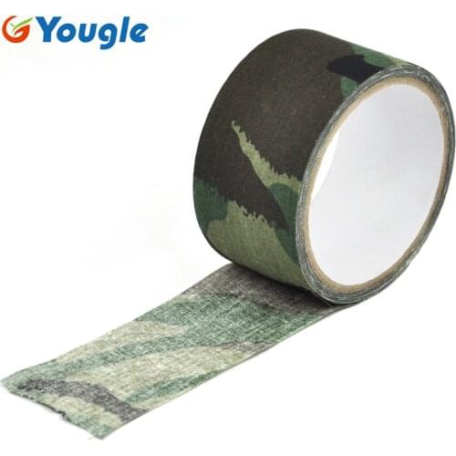 YOUGLE Waterproof Camouflage Stealth Duct Tape For Camping Hunting 10M
