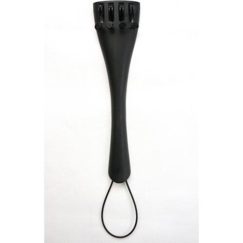 High Quality Carbon Fiber Cello Tailpiece Steel Tailgut German Design 4/4-7/8