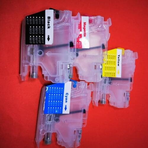 YOTAT LC3213 LC3211 Refillable ink cartridge LC3211 LC3213 for Brother MFC-J890DW J895DW DCP-J772DW/ J774DW