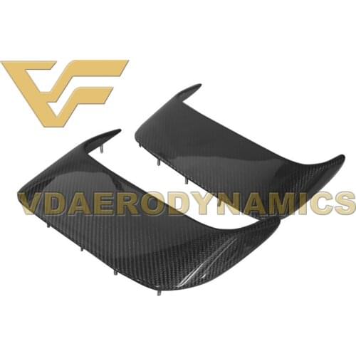 Suitable For 06-09 997 Porsche 911 GT3 VAD Carbon Fiber Rear Spoiler Side Vent Cover