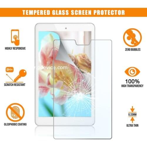 Tempered Glass for Cube IWork 8 Air Pro 9H Full Tablet Screen Protector Anti-Scratch Anti-fingerprint Film Protector Guard Cover