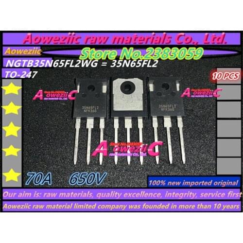 100% new imported original NGTB35N65FL2WG 35N65FL2 NGTB40N60IHLWG 40N60IHL NGTB40N60FLWG 40N60FL TO-247 power transistor