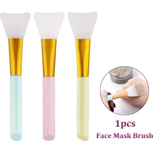 1p Facial Mask Stirring Brush Soft Silicone Makeup Brush Women Skin Face Care for Cosmetic Face Care Tools BR US Do Dropshipping
