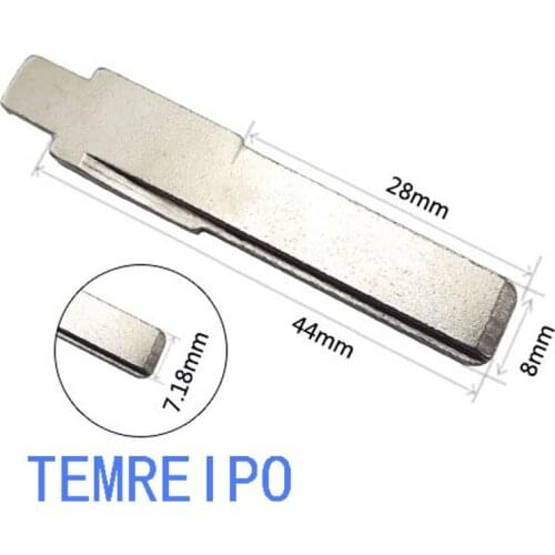 20pcs/lot Compatible HAA Profile Uncut HU66 Flip Fly Key Blade For Vol kswagen For Audi For Seat For Sko da remote fob