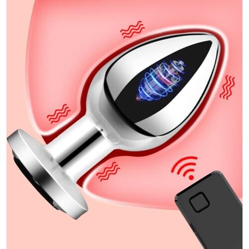 Sex Toys For Women Wireless Remote Dildo Vibrators Metail Anal Plug Vibrators Prostate Massager Masturbators Toys For Adults 18