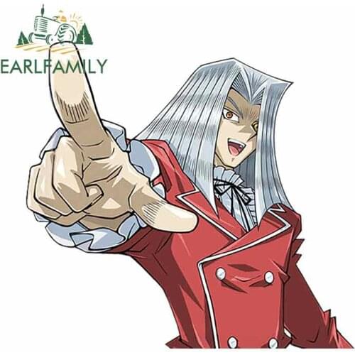 EARLFAMILY 13cm x 12cm for Duel Monsters SUV Car Stickers Waterproof Vehicle Fine Scratch-proof Window Windshield Trunk Decal