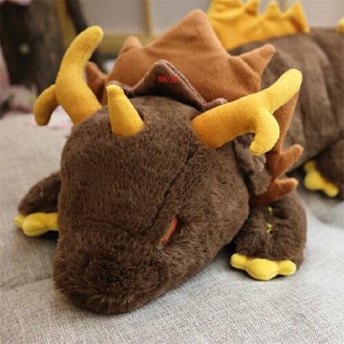 Game Genshin Impact Zhong Li Dragon Plush Doll Pillows 68CM Anime Cosplay Costume Props Accessories Cartoon Bolster