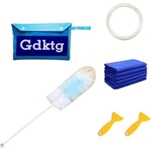 Air Conditioner Cleaning Cover With Water Pipe Towel Scraper Below 1.5P Air Conditioner Cleaning Cover Bag For Home