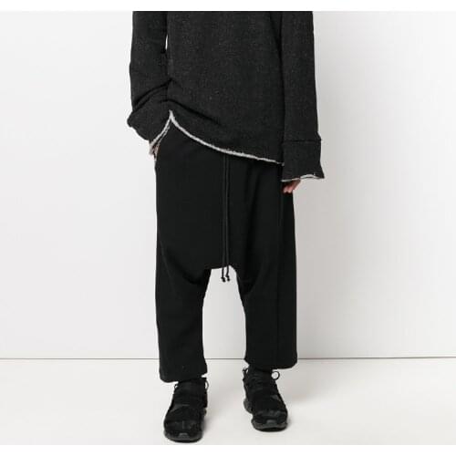 New Mens clothing GD Hair Stylist fashion personality casual harem pants plus size stage costumes