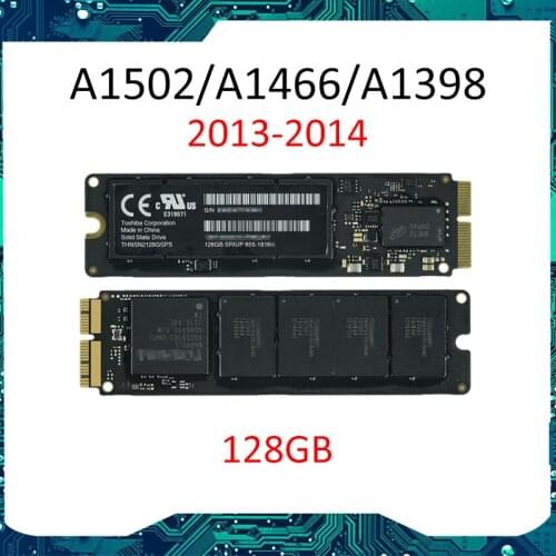 NEW 128GB SSD solid state drive 655-1857H/B/J for Macbook Pro/Air A1502 A1466 A1398 (2013-2017) MZ-JPV1280/0A4 SSD