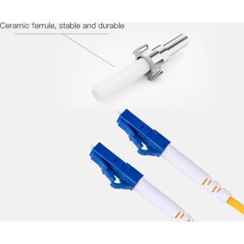 LC LC Singlemode Fiber Optic Patch Cable LC UPC SM 2.0 or 3.0mm 9/125um FTTH Fiber Patch Cord Optical Fiber Jumper 3m 10m 30m
