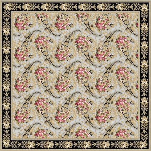 REYYAN SILK TEXTURED OYALIK WRITING-13264-RENK-07