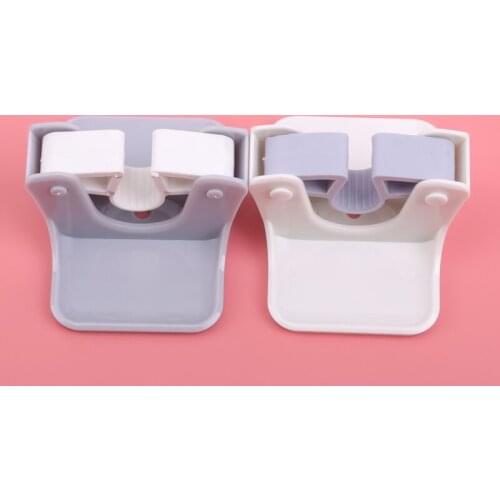 Paste Mop Hanger Free Punching Strong Load-Bearing Mop Clip Bathroom Fruit Hook Storage Wall Hook