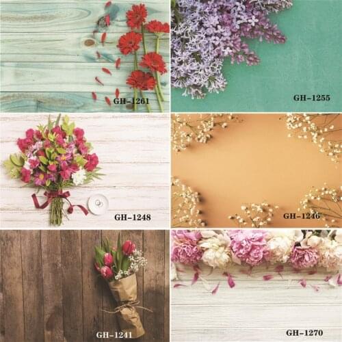 Vinyl Custom Photography Backdrops Wooden Planks Photography Background # GH200415-07