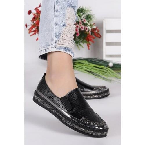 Woggo Pnt 302010 Daily Cubic Zirconia Women 'S Ballerina Shoes