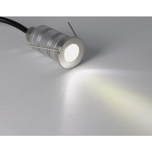 1W LED Underground Light Ground Garden Path Floor Lamp Outdoor Underground Buried Yard Lamp Landscape Light DC12-24V Sauna Spot