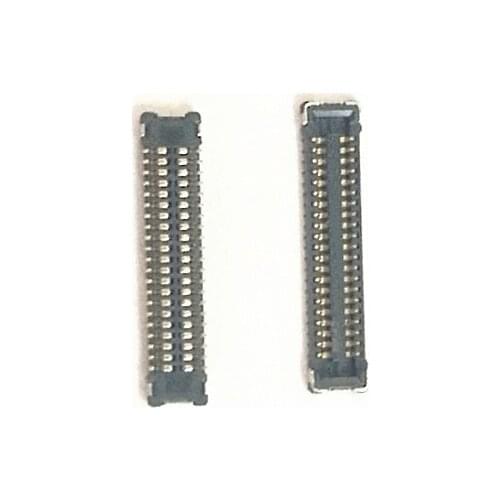2--50pcs/lot LCD display Touch digiziter screen FPC connector For iPad Pro 12.9 A1584 A1652 socket plug 42pin on logicboard