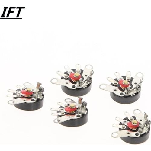 5pcs Straight Angle Radio Potentiometer RV12MM B503 B50K Power Amplifier Volume Potentiometer With Switch Free shopping