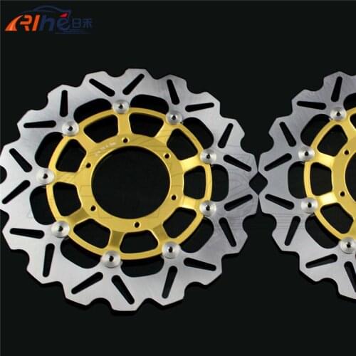 Motorcycle accessories Aluminum alloy inner ring&Stainless steel outer ring front brake disc rotos For Honda CBR1000RR 2004-2005
