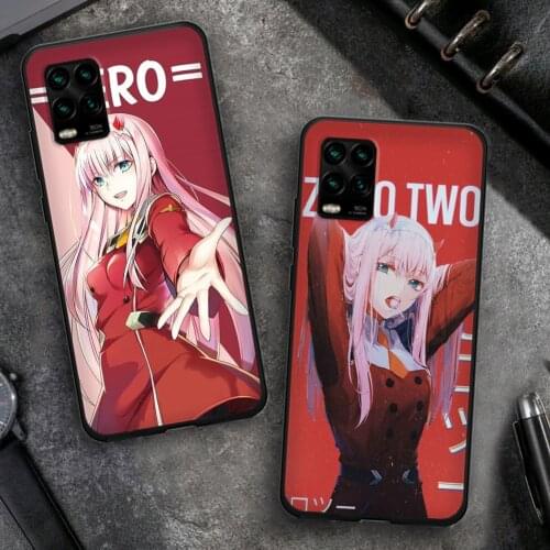 Anime girl Hiro Zero Two Phone Case for Xiaomi mi 6 6plus 6X 8 9SE 10 Pro mix 2 3 2s MAX2 note 10 lite Pocophone F1