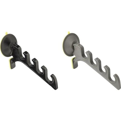 Outdoor Fishing Rod Sea Rod Holder Suction Cup Hook Fishing Pole Rack Bracket With Suction Cup Fishing Accessories