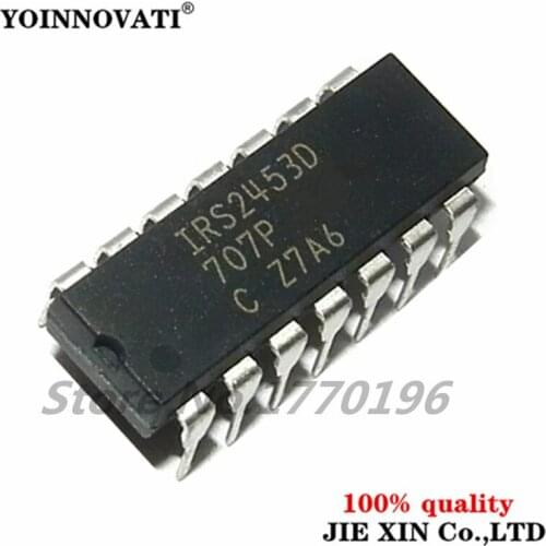 5PCS IRS2453DPBF IRS2453D IRS2453 DRIVER FULL SELF 14-DIP Best quality