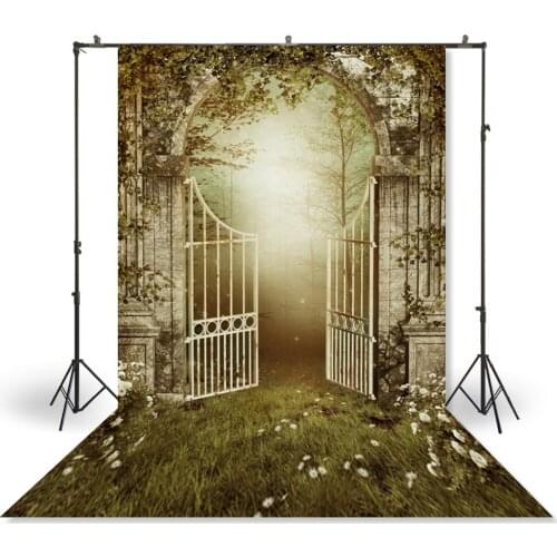 HUAYI Photography Backdrop Newborns Baby Child Photo Booth Background Spring Natural Garden Studio Portraits Backdrop XT-3843