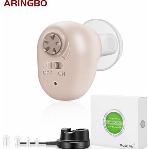 Best Mini Rechargeable Hearing Aid Audifonos Adjustable Inner Ear Hearing Aids Invisible Hearing Amplifier Ear Sound Amplifier