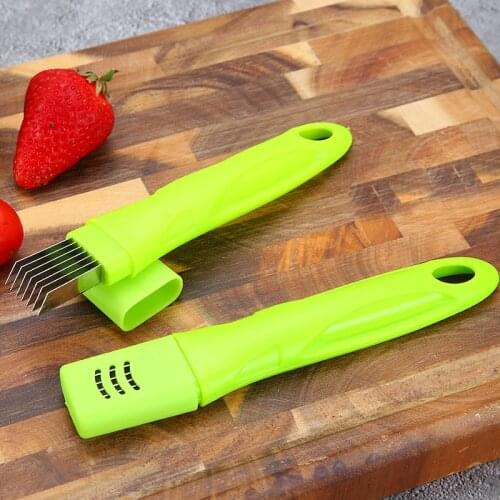Multifunctional Onion Cutter Stainless Steel magic scallion scraping knife kitchen gadgets and accessories creative life