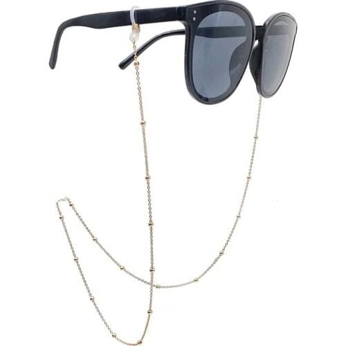 Fashion Pearl Glasses Chain Women Men Eyeglass Cord Sunglasses Cord Retainer Holder Eyewear Lanyard Neck Strap Rope W12