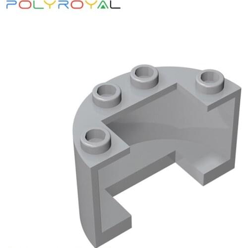 Building Blocks accessories DIY 2x2x4 Curved wall panels 1 PCS Technic Parts MOC Creativity Educational toy for children 24593