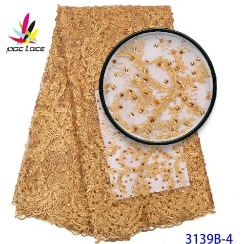 Tulle Sequin Fabric Lace Dress Styles Aso Ebi Cording Embroidery Cut High Quality Africa Nigeria 2020 Nigeria New Designs 2020