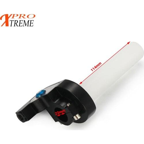Motorcycle parts visual Throttle Grips Settle & twist gas throttle handle Dirt Pit Bikes atv 50cc- 160cc ATV GPX SDG