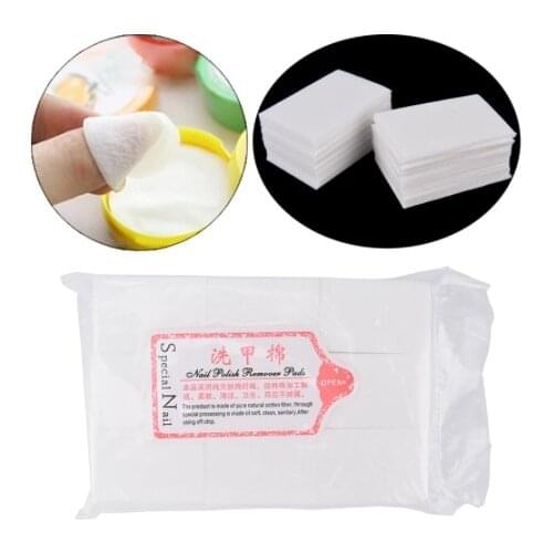 70-700pcs Nail Wipe Pad White Nail Polish Gel Remover Wipes Nail Art Tips Manicure Cleaning Wipes Cotton Lint Pads Paper