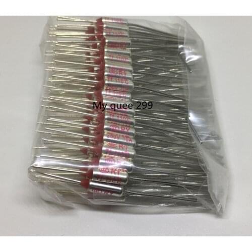 Free Shipping RY 100pcs/lot New Micro thermal fuse 10A 250V RY 110 Degrees Tf 110 C Mini temp fuse metal shell Thermal Cutoff