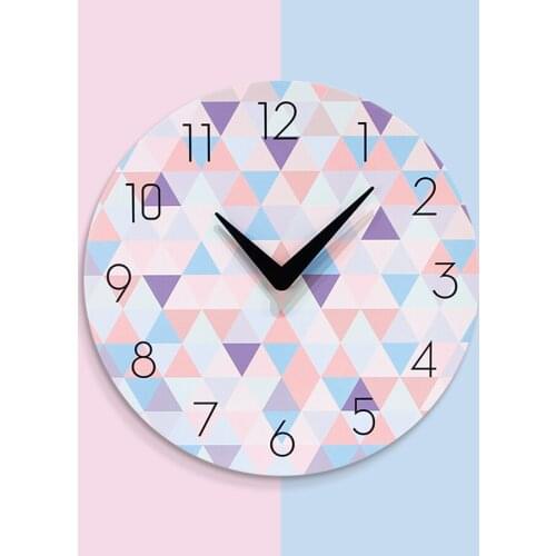 Creative Wood Decoration Clock Wall Modern Retro Watch Home Decor Painting Children Wall Clock Modern Design Klok Unique Watch60