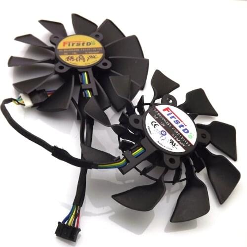 FD9015U12S FD10015H12S 12V 0.55A 95mm For ASUS GTX780 GTX780TI R9 280 290 280X 290X 380 Graphics Card Cooling Fan