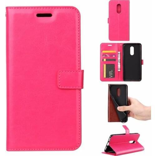 50pcs/lot Crazy Horse Wallet Leather Case for Xiaomi Poco X3 NFC 10 10T Pro Redmi 8 8A With Photo Frame