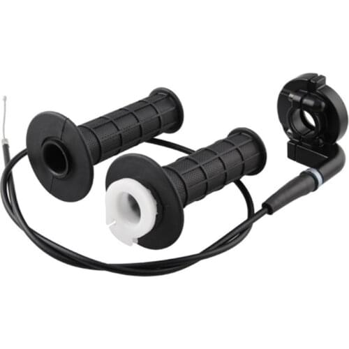 Black 7/8" Motorcycle Grips Motos Handle Bar Electric Grip Handle Handlebar Anti Vibration Yamaha Kawasaki Motocicleta Motocross